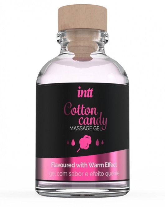 Массажный гель с согревающим эффектом Cotton Candy - 30 мл. - INTT - купить с доставкой в Химках