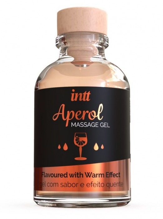 Массажный гель с согревающим эффектом Aperol - 30 мл. - INTT - купить с доставкой в Химках