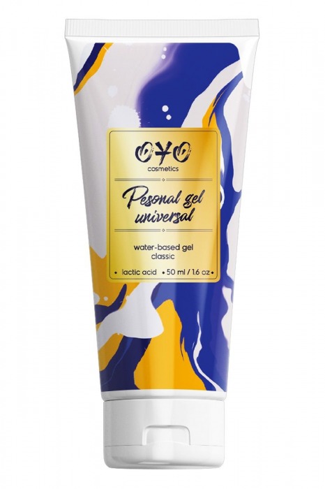 Интимная смазка на водной основе OYO Personal Gel Universal - 50 мл. - OYO - купить с доставкой в Химках