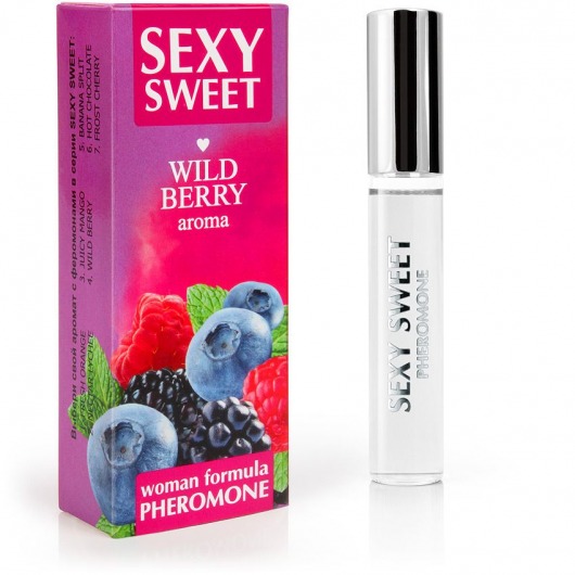 Парфюм для тела с феромонами Sexy Sweet с ароматом лесных ягод - 10 мл. -  - Магазин феромонов в Химках