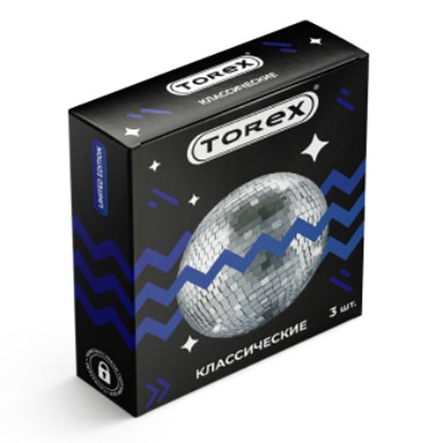 Гладкие презервативы Torex Party  Классические  - 3 шт. - Torex - купить с доставкой в Химках