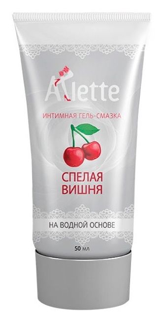Интимная гель-смазка на водной основе Arlette  Спелая вишня  - 50 мл. - Arlette - купить с доставкой в Химках