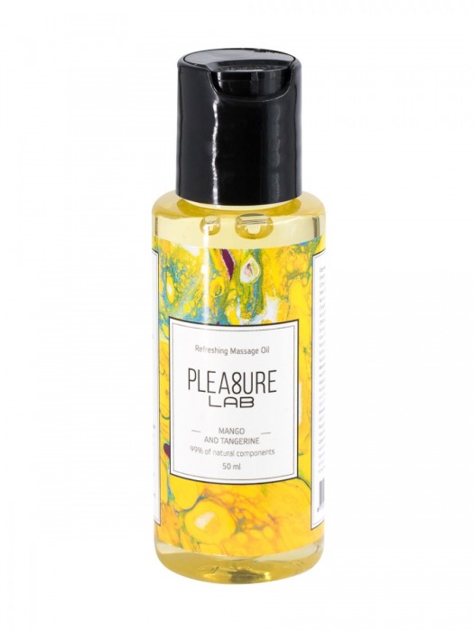 Массажное масло Pleasure Lab Refreshing с ароматом манго и мандарина - 50 мл. - Pleasure Lab - купить с доставкой в Химках