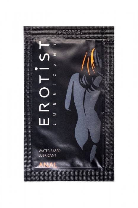 Пробник лубриканта на водной основе Erotist Anal - 4 мл. - Erotist Lubricants - купить с доставкой в Химках