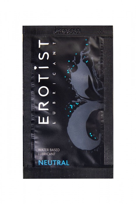 Пробник лубриканта на водной основе Erotist Neutral - 4 мл. - Erotist Lubricants - купить с доставкой в Химках