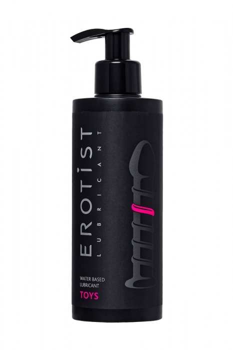 Лубрикант на водной основе Erotist Toys для использования с игрушками - 250 мл. - Erotist Lubricants - купить с доставкой в Химках
