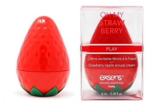 Крем для стимуляции сосков Oh My Strawberry - 8 мл. - Exsens - купить с доставкой в Химках