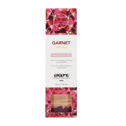 Органическое массажное масло GARNET ARGAN - 100 мл. - Exsens - купить с доставкой в Химках