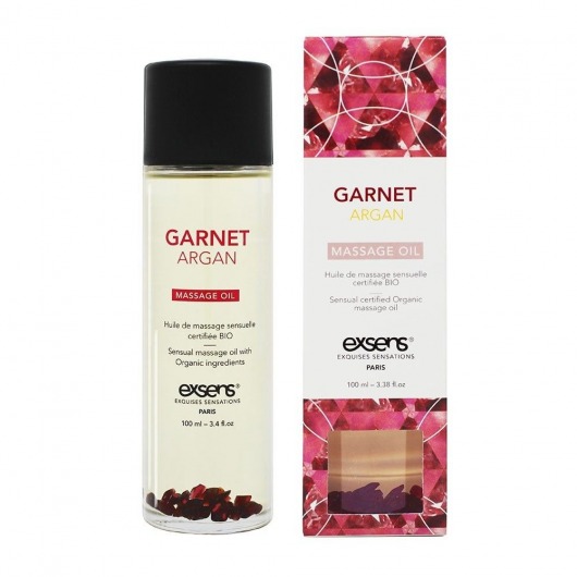Органическое массажное масло GARNET ARGAN - 100 мл. - Exsens - купить с доставкой в Химках