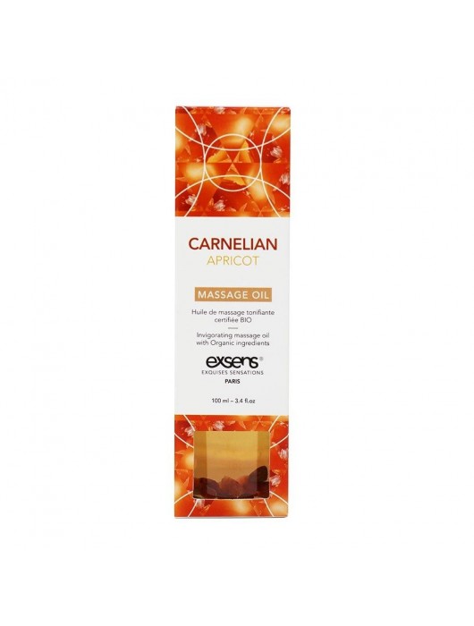 Органическое массажное масло CARNELIAN APRICOT - 100 мл. - Exsens - купить с доставкой в Химках