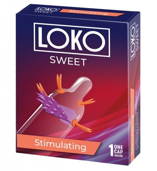 Стимулирующая насадка на пенис LOKO SWEET с возбуждающим эффектом - Sitabella - в Химках купить с доставкой