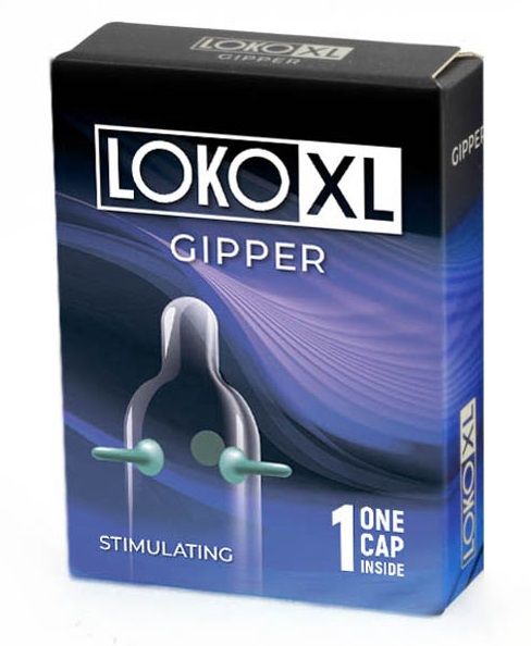 Стимулирующая насадка на пенис LOKO XL GIPPER - Sitabella - в Химках купить с доставкой
