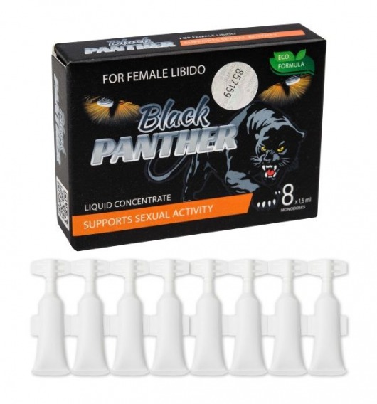 Пищевой концентрат для женщин BLACK PANTER - 8 монодоз (по 1,5 мл.) - Sitabella - купить с доставкой в Химках