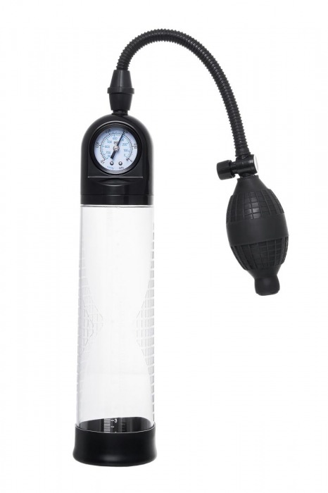 Прозрачная механическая помпа Roald с манометром - Sexus - в Химках купить с доставкой
