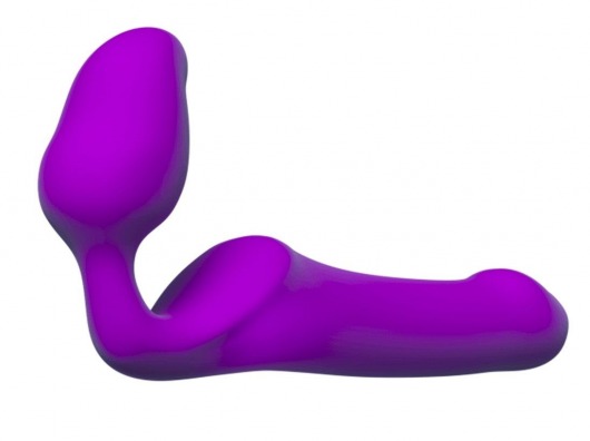 Лиловый безремневой страпон Queens M - Adrien Lastic - купить с доставкой в Химках