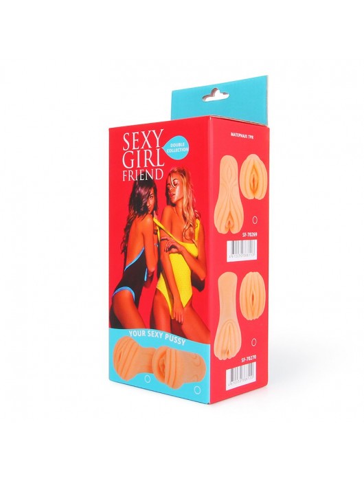 Телесный мастурбатор-вагина с рельефным тоннелем - Bior toys - в Химках купить с доставкой