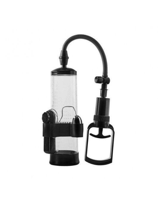 Прозрачная вакуумная помпа с вибрацией Vibrating Penis Pump - Dream Toys - в Химках купить с доставкой