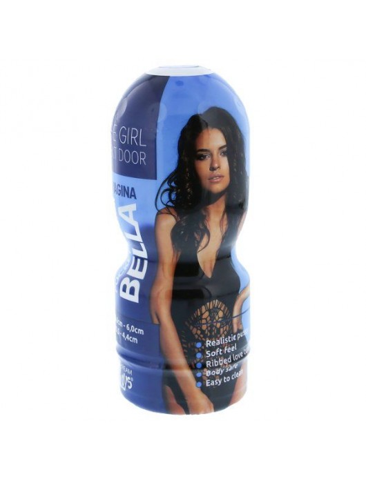 Телесный мастурбатор-вагина в тубе Bella - Dream Toys - в Химках купить с доставкой