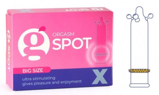 Стимулирующая насадка G-Spot X Big size - Sitabella - купить с доставкой в Химках
