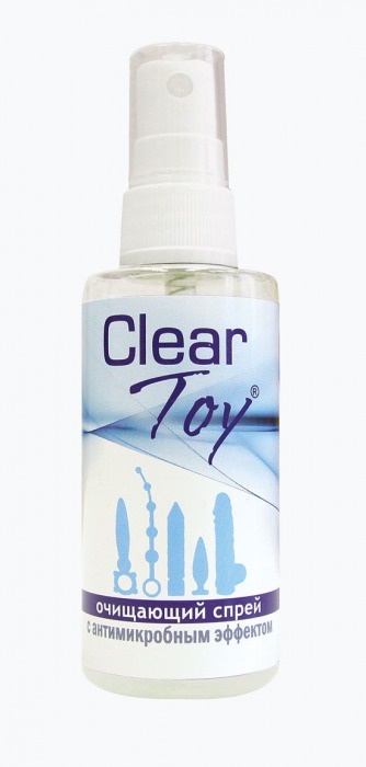 Очищающий спрей Clear Toy с антимикробным эффектом - 100 мл. - Биоритм - купить с доставкой в Химках