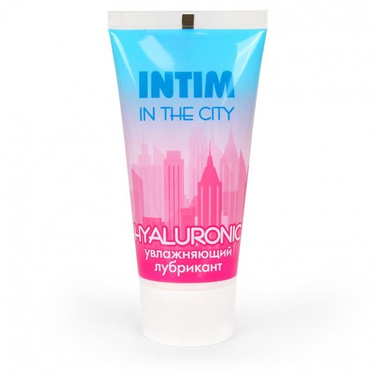 Увлажняющий лубрикант на водной основе Intim in the city Hyaluronic - 60 гр. - Биоритм - купить с доставкой в Химках