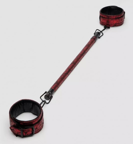 Распорка для ног Reversible Restraint Bar with Cuffs - Fifty Shades of Grey - купить с доставкой в Химках