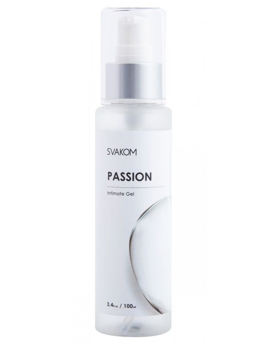 Смазка на водной основе Passion Intimate Gel - 100 мл. - Svakom - купить с доставкой в Химках