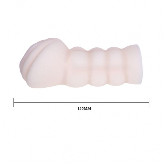 Мастурбатор-вагина с вибрацией и выносным пультом управления - Baile - в Химках купить с доставкой