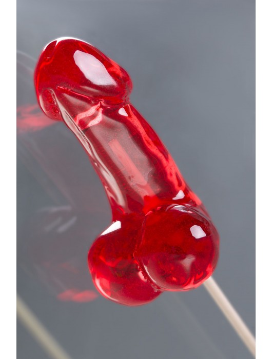 Красный леденец в форме фаллоса со вкусом виски - Sosuчki - купить с доставкой в Химках