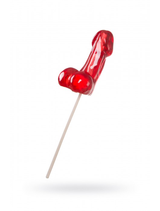 Красный леденец в форме фаллоса со вкусом виски - Sosuчki - купить с доставкой в Химках
