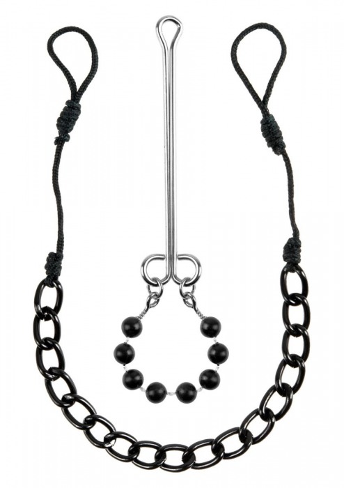 Интимные украшения с бусинами NIPPLE   CLIT JEWELRY - Pipedream - купить с доставкой в Химках