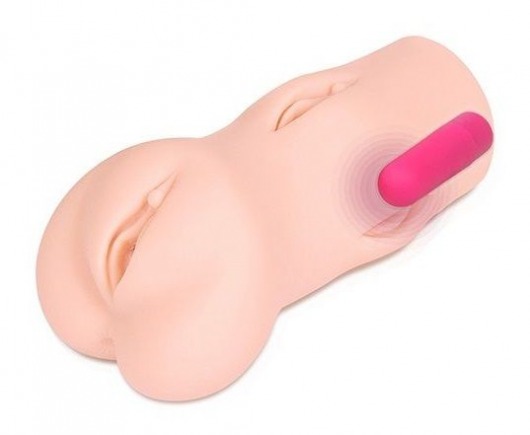 Телесный вибромастурбатор-вагина Dream Auto - KOKOS - в Химках купить с доставкой