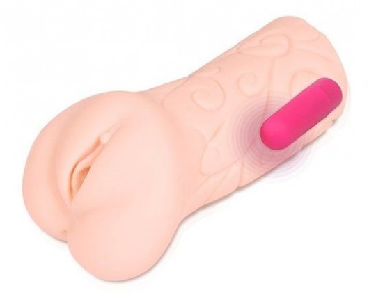 Телесный вибромастурбатор-вагина Tattoo Auto - KOKOS - в Химках купить с доставкой