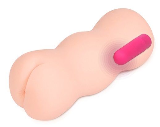 Телесный вибромастурбатор-анус TONGGGO 2 Auto - KOKOS - в Химках купить с доставкой