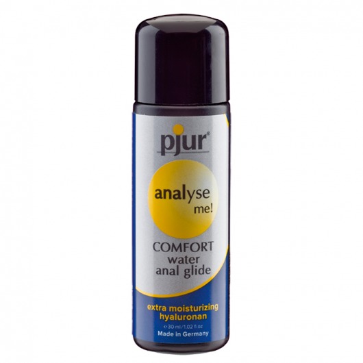 Анальный лубрикант pjur ANALYSE ME Comfort Water Anal Glide - 30 мл. - Pjur - купить с доставкой в Химках