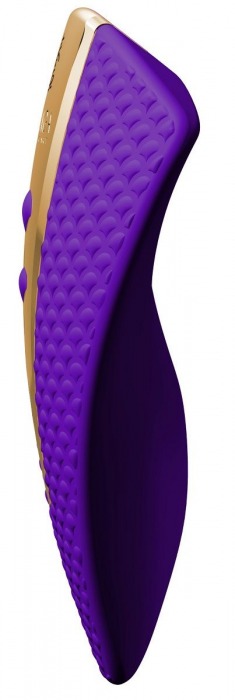 Фиолетовый клиторальный вибростимулятор OBI - Shunga