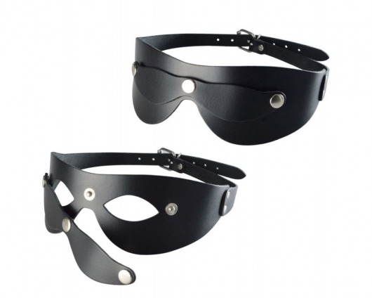 Черная кожаная маска  Новичок - Sitabella - купить с доставкой в Химках