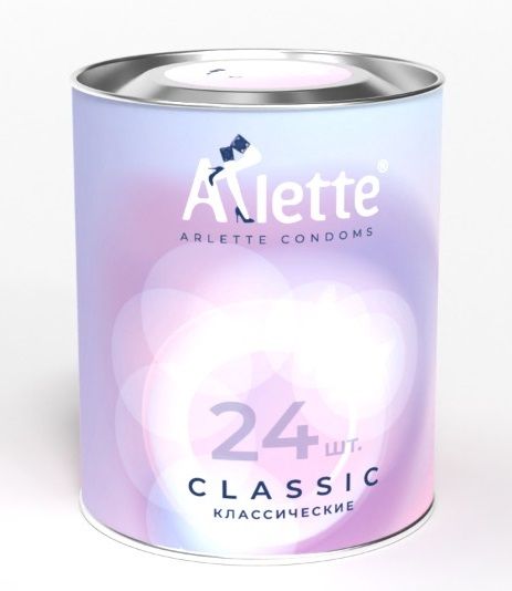 Классические презервативы Arlette Classic - 24 шт. - Arlette - купить с доставкой в Химках