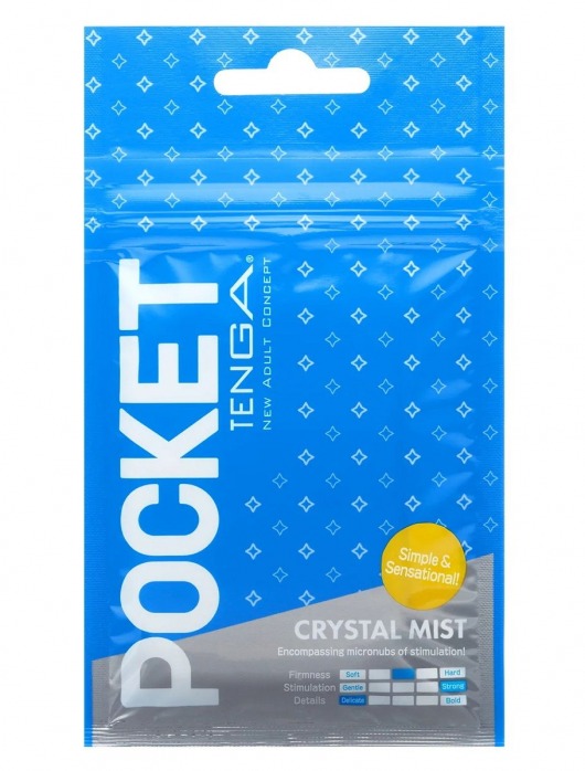 Карманный мастурбатор Crystal Mist - Tenga - в Химках купить с доставкой