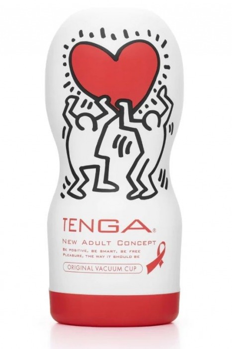 Мастурбатор Keith Haring Cup Deep Throat - Tenga - в Химках купить с доставкой