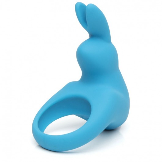 Голубое эрекционное виброкольцо Happy Rabbit Rechargeable Rabbit Cock Ring - Happy Rabbit - в Химках купить с доставкой