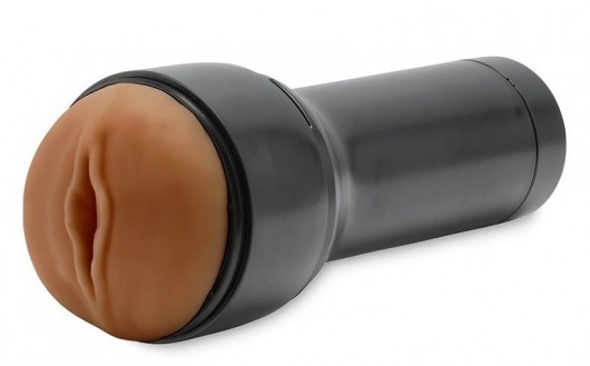 Коричневый мастурбатор-вагина Feel Stroker - Kiiroo - в Химках купить с доставкой