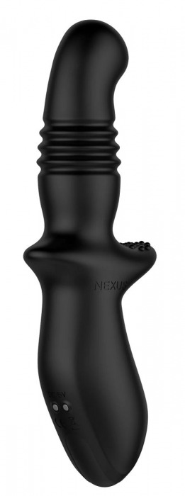 Черный вибромассажер простаты Nexus Thrust с возвратно-поступательными движениями - Nexus Range - в Химках купить с доставкой