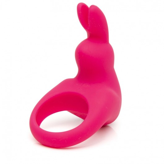 Розовое эрекционное виброкольцо Happy Rabbit Rechargeable Rabbit Cock Ring - Happy Rabbit - в Химках купить с доставкой