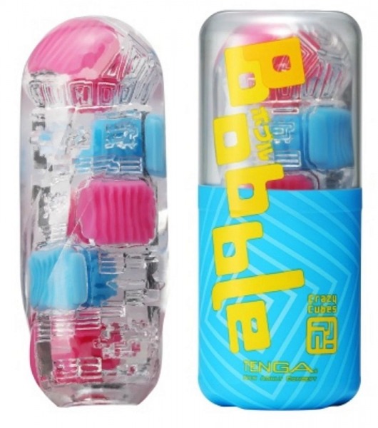 Мастурбатор Tenga Bobble Crazy Cubes - Tenga - в Химках купить с доставкой