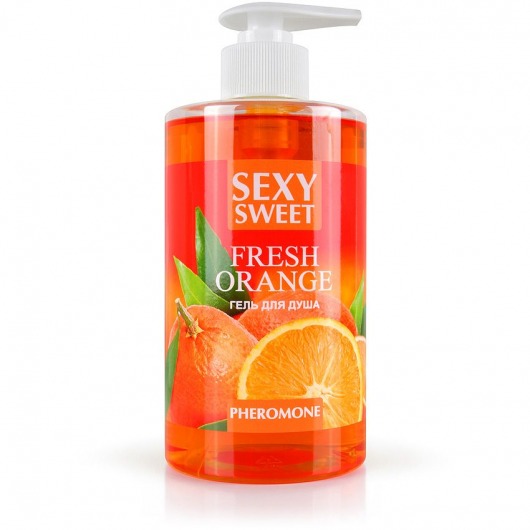 Гель для душа Sexy Sweet Fresh Orange с ароматом апельсина и феромонами - 430 мл. -  - Магазин феромонов в Химках