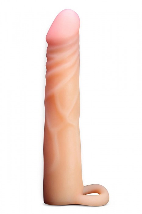 Телесная насадка на пенис Cock Xtender - 17,7 см. - Blush Novelties - в Химках купить с доставкой