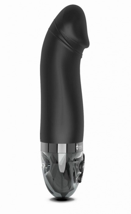 Черный вибратор с электростимуляцией Real Deal Neal - 16,5 см. - MyStim - купить с доставкой в Химках