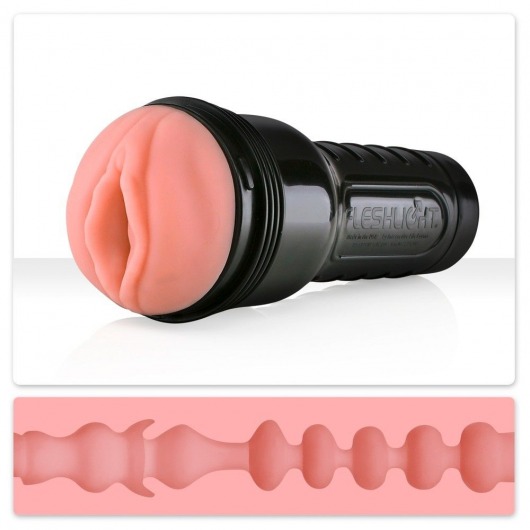 Мастурбатор-вагина Fleshlight - Pink Lady Mini-Lotus - Fleshlight - в Химках купить с доставкой