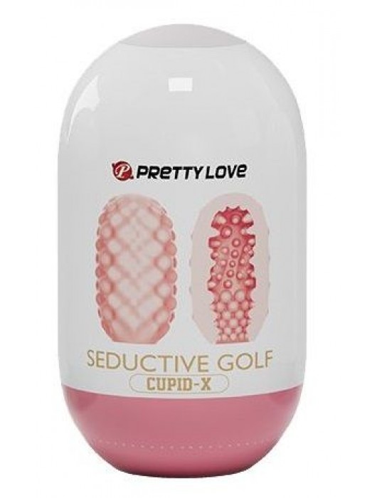 Розовый мастурбатор-яйцо Seductive Golf - Baile - в Химках купить с доставкой